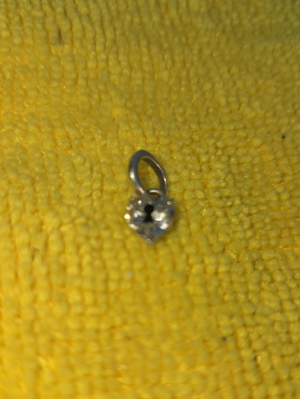 Pandora ME Keyhole Heart Mini Dangle- Silver 925